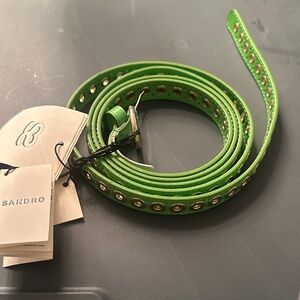 Sandro Vibrant Green Women's Belt